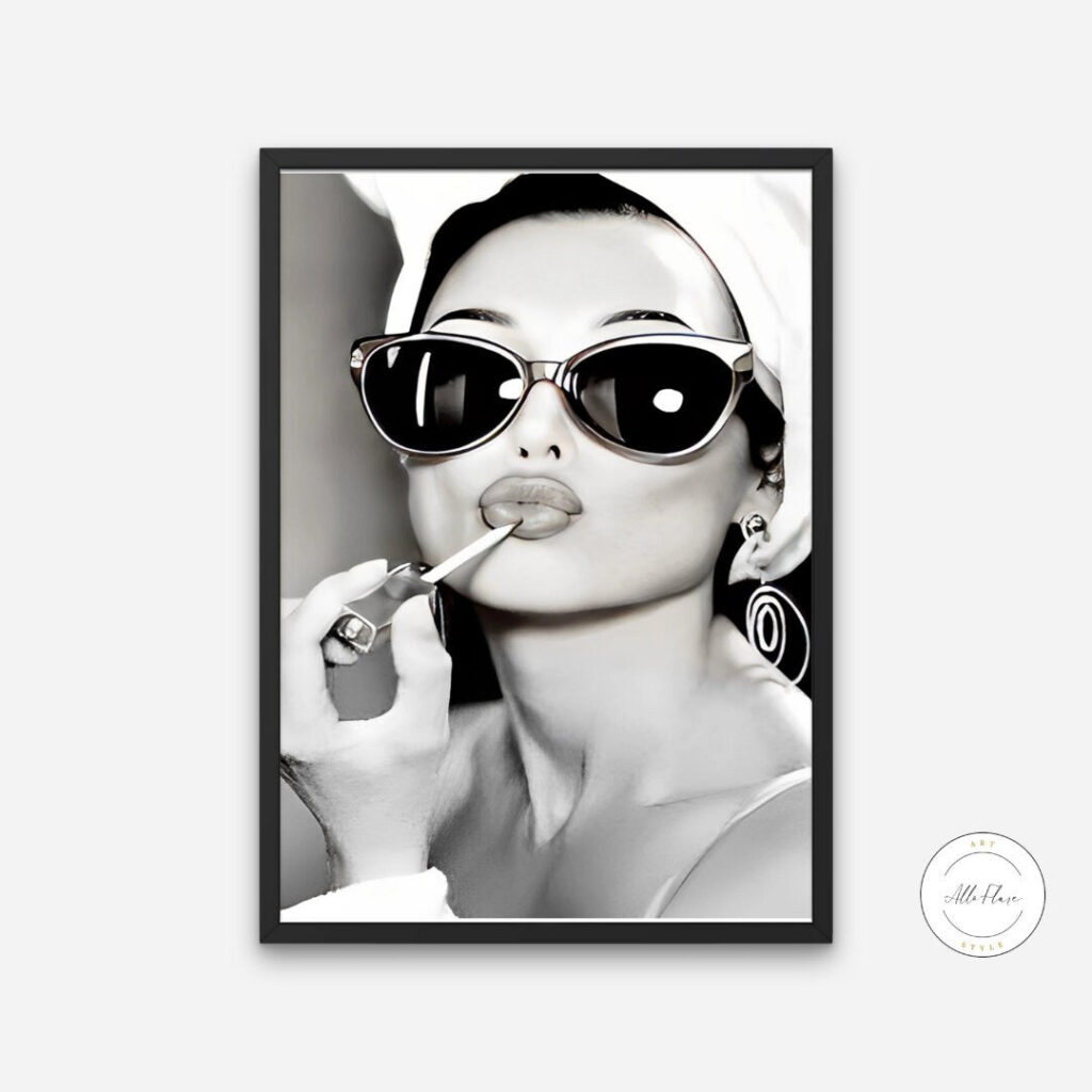 Audrey Hepburn Print DIGITAL DOWNLOAD ART PRINT, Black white vintage Print, Glam wall art, Old Hollywood Decor, Fashion Wall Art, Makeup Room Decor | Posters, Prints, & Visual Artwork | art for bedroom, art ideas for bedroom walls, art printables, Audrey Hepburn, bathroom wall art printables, bedroom art, bedroom pictures, bedroom wall art, bedroom wall art ideas, bedroom wall painting, black and white, black white prints, buy digital art prints online, buy digital prints online, canvas wall art for living
