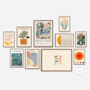 Matisse Exhibition 10 Piece Wall Art DIGITAL ART PRINTS, Museum Exhibition, Flower Décor Prints, Matisse Van Gogh Bauhaus, Boho Botanical Prints | Posters, Prints, & Visual Artwork | abstract art prints, abstract boho wall art, art for bedroom, art ideas for bedroom walls, art printables, bathroom wall art printables, beach art for wall, beach canvas art, beach wall art, beach wall decor, beachy wall decor, bedroom art, bedroom pictures, bedroom wall art, bedroom wall art ideas, bedroom wall painting, blue 